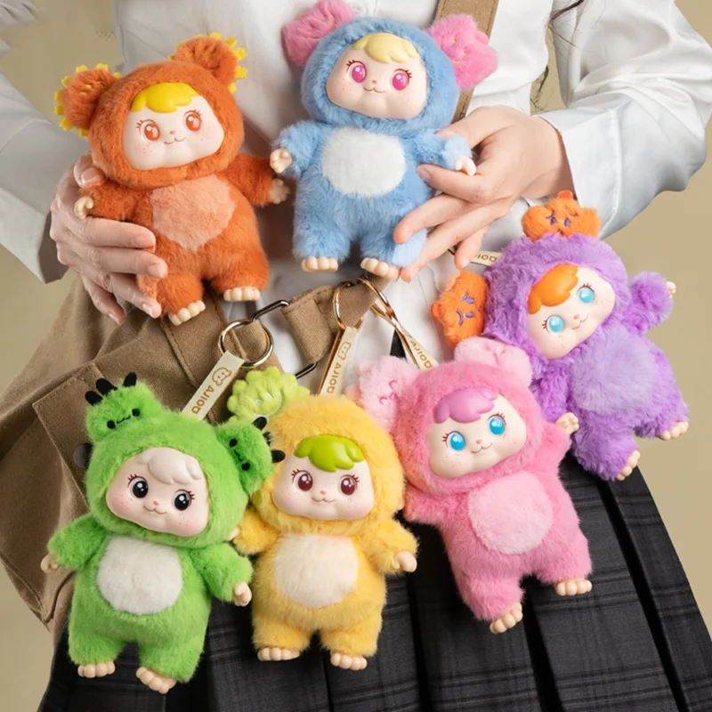 Nieuwe Ajioo Blind Box Plant Spirit Serie Anime Pop Mystery Box Leuke Schapen Action Figure Verrassing Tas Hanger Speelgoed Meisjes Gift