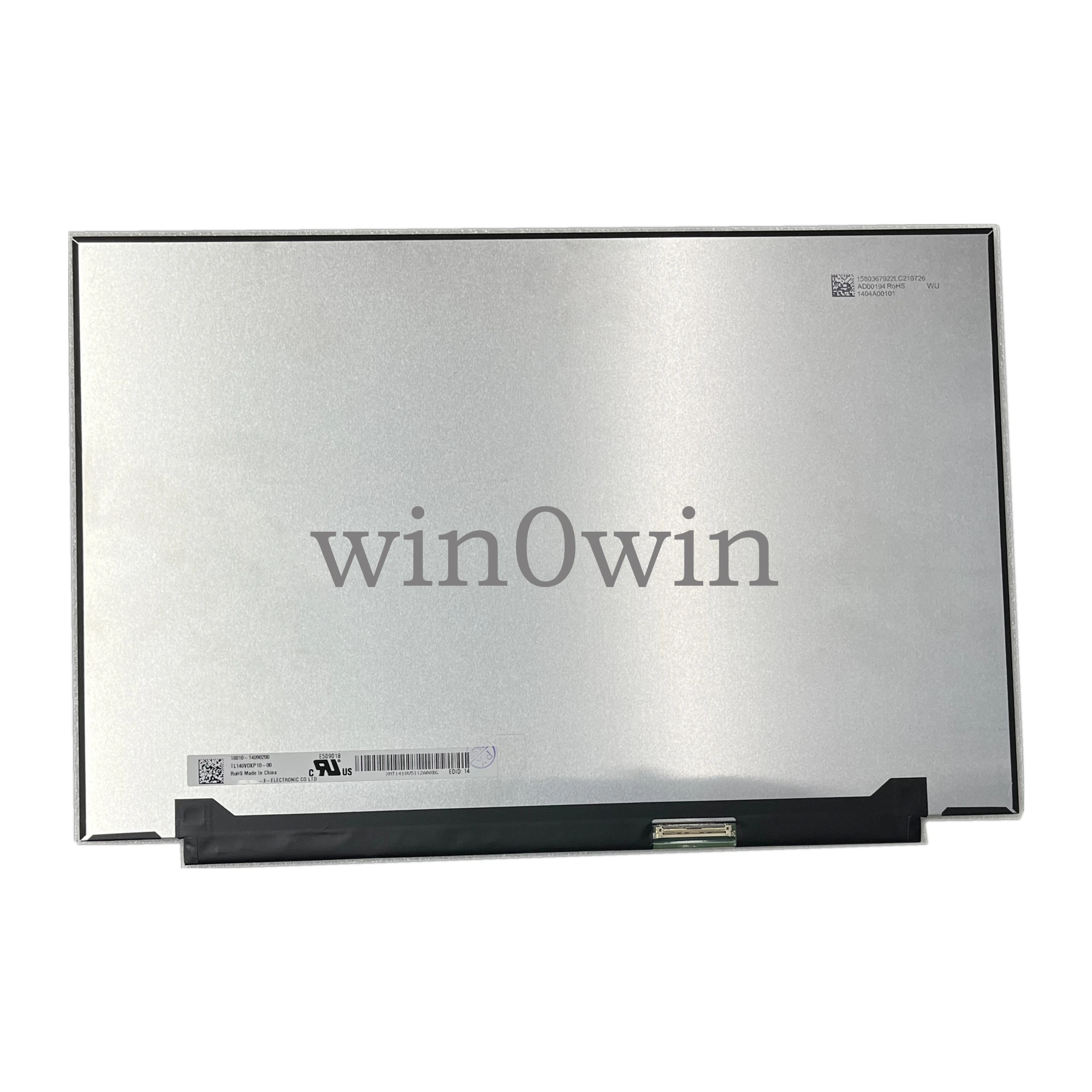 

TL140VDXP10-00 TL140VDXP10 LCD Screen FHD 1920X1200 EDP 144HZ 40 PIN NEW WUXGA