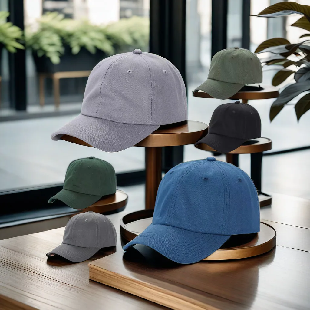 6 Pcs High Quality Soft Material Cap - Outdoor Hip Hop Baseball Sports Hat for Men & Wome