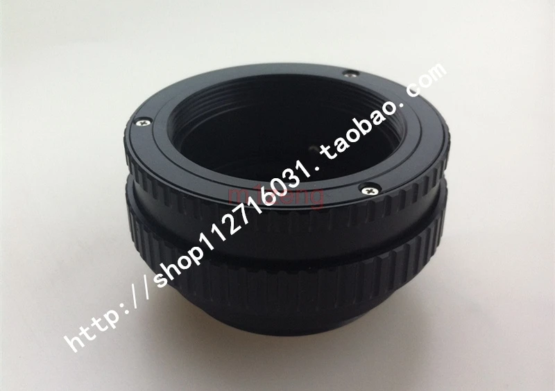 M42-M42 13-23 M42 to M42 Mount Focusing Helicoid Ring Adapter 13mm-23mm Macro Extension Tube