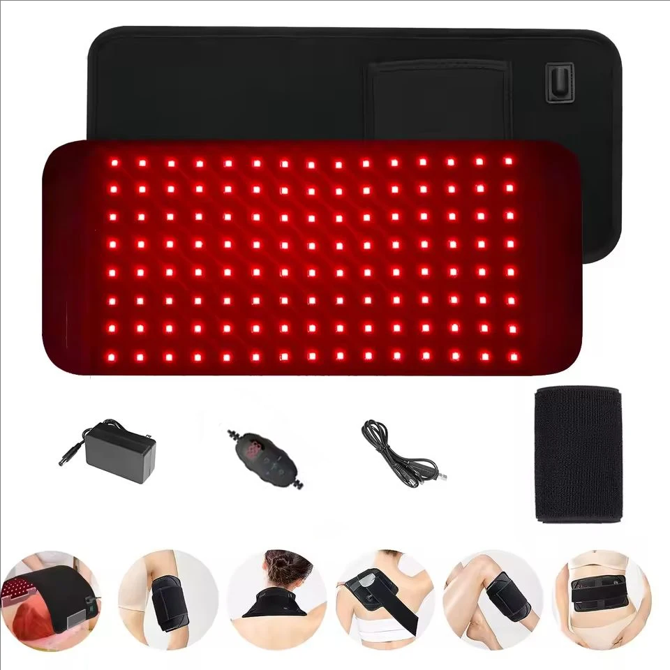 LED-Infrarot-Lichttherapie-Pad, Gesichts- und Körperschönheitsinstrumente, Linderung von Rücken-, Knie-, Hand- und Fußschmerzen, 660 nm, 850 nm, Heimpad