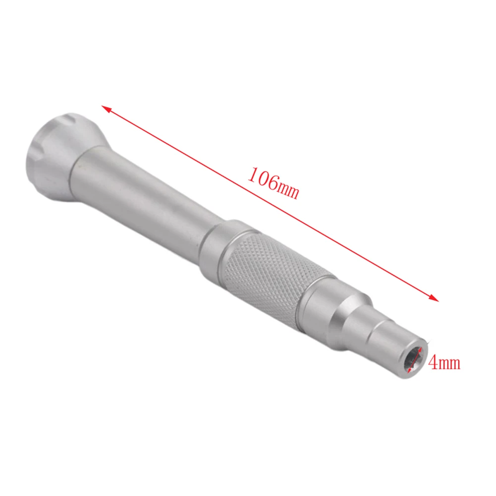 Hand Tool Screwdriver Handle 106mm Magnetized Base Ergonomic For 4mm Hex Bits Excellent Service Life High Quality