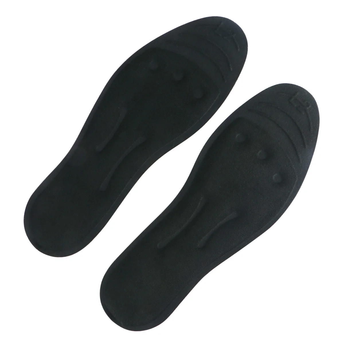 1 Pair Shockproof Gel Insoles Size L For Men Women Liquid Glycerin Massaging Insoles Arch Support Pain Relief For Heel Spur