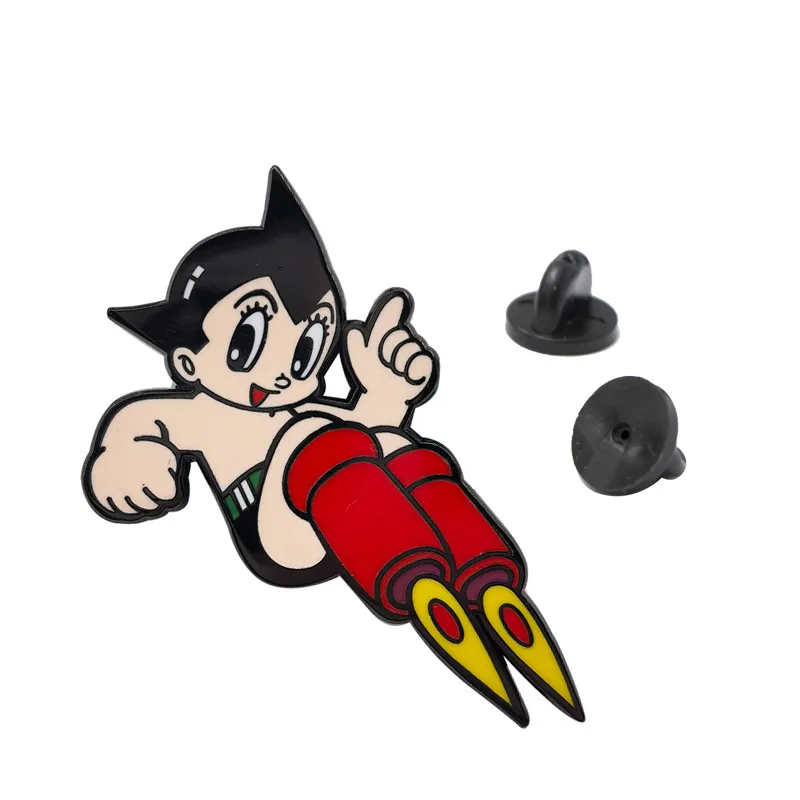 

Cute Anime Robot Hard Enamel Pin Cartoon Badges on Backpack Metal Brooch Hat Lapel Pin Cosplay Accessories Birthday Gifts Toy
