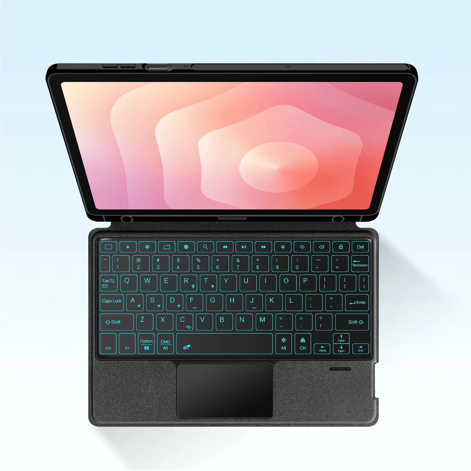 حافظة لوحة المفاتيح التي تعمل باللمس لهاتف سامسونج جالاكسي تاب S11 11 ''SM-X730 X736B Tab S11 11" S11 Ultra 14.6 " 2025 غطاء لوحي حامل القلم الرصاص #3