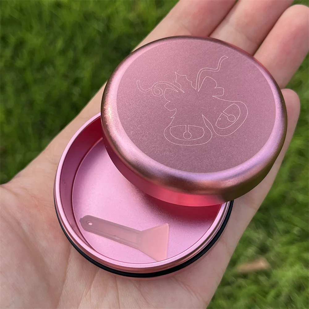 New Arrival Festivals Chrismas Printing Aluminum Alloy Storage Tobacco Box Container Smell Proof And Air Tight Household Gadgets