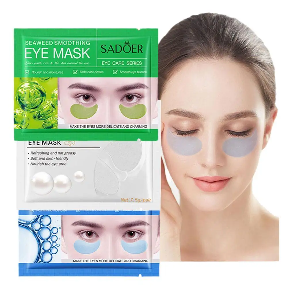 

1 Pair Collagen Under Eye Patches Moisturizing Anti Wrinkle Remove Dark Circles Eyes Care Masks Puffy Eyes Eye Care