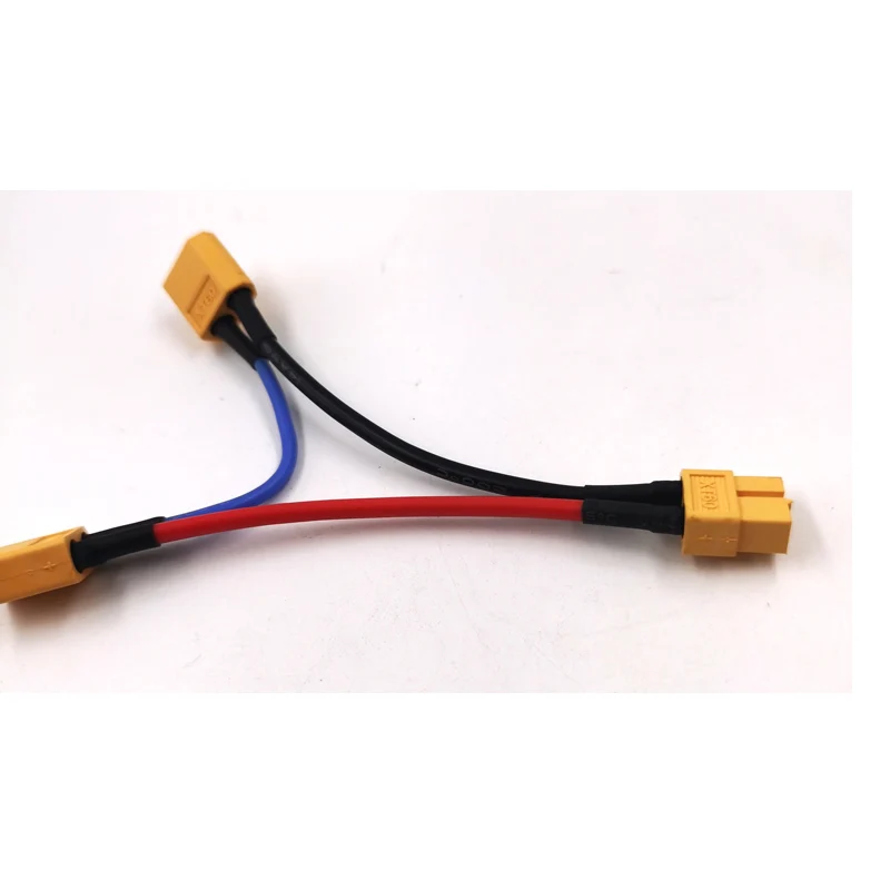 Xt60 T Plug Parallel Battery Connector Cable Extension Y/O Separator Plug Adapter With Awg Wire For Rc Fpv