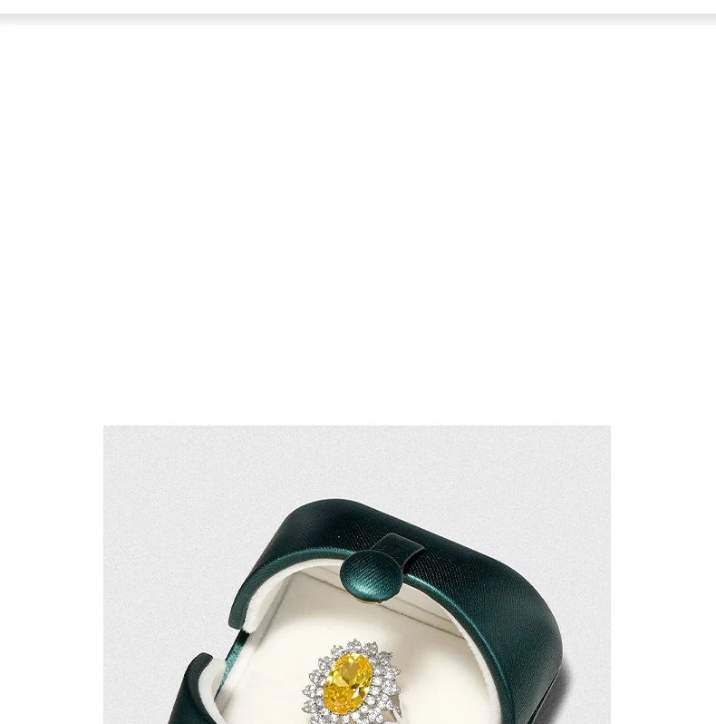 Oirlv Luxus-Ringbox, hochwertige Schmuckaufbewahrungsbox aus Kunstleder mit weichem Samtfutter, elegante Geschenkverpackung für Schmuck. – Detail 2