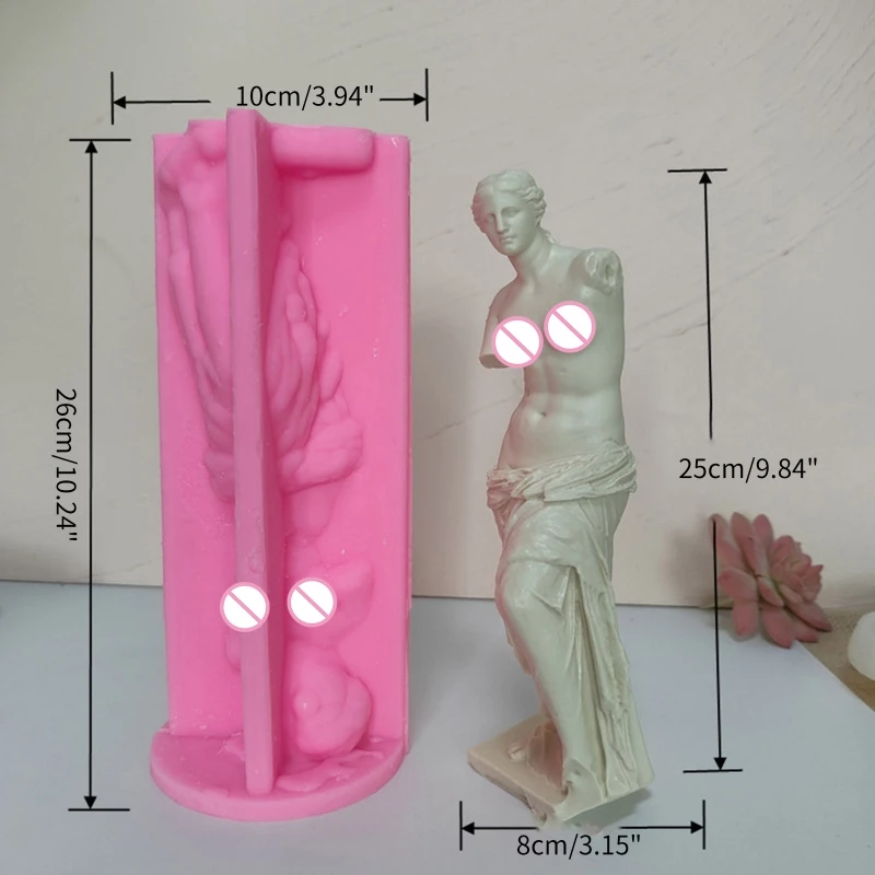 

Rabbit Silicone Mold DIY Animal Aromath Sitting Rabbit Gypsum Mold