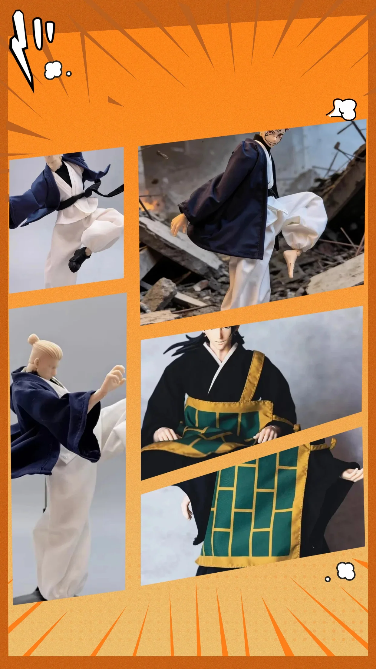 

【No Figure】1/12 Scale Male Soldier Clothing Accessories Practice Uniform Robe Clothing Set Made Of Fabric For 6''Action Figure