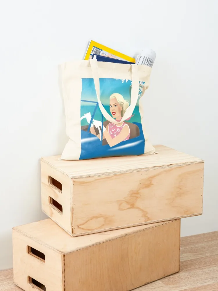 حقيبة حمل جريس للقيادة قابلة للطي وقابلة لإعادة الاستخدام وحقيبة نسائية للمتسوقين الجامعيين صديقة للبيئة قابلة للطي #4