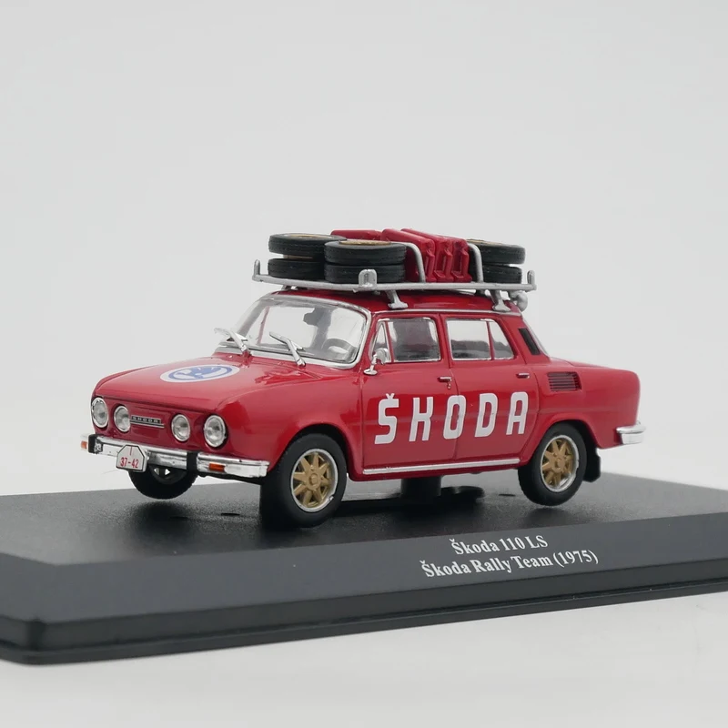 

IXO 1:43 Scale Diecast Alloy Skoda 110 LS 1975 Toys Safety Cars Model Classics Nostalgia Adult Gifts Souvenir Static Display