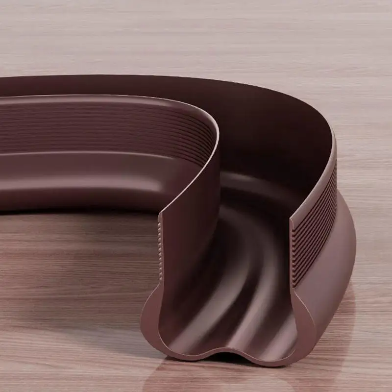 شريط عزل سفلي مرن لمنع الرياح والغبار، شريط عازل لشفط الباب، عزل الصوت لدرز الباب