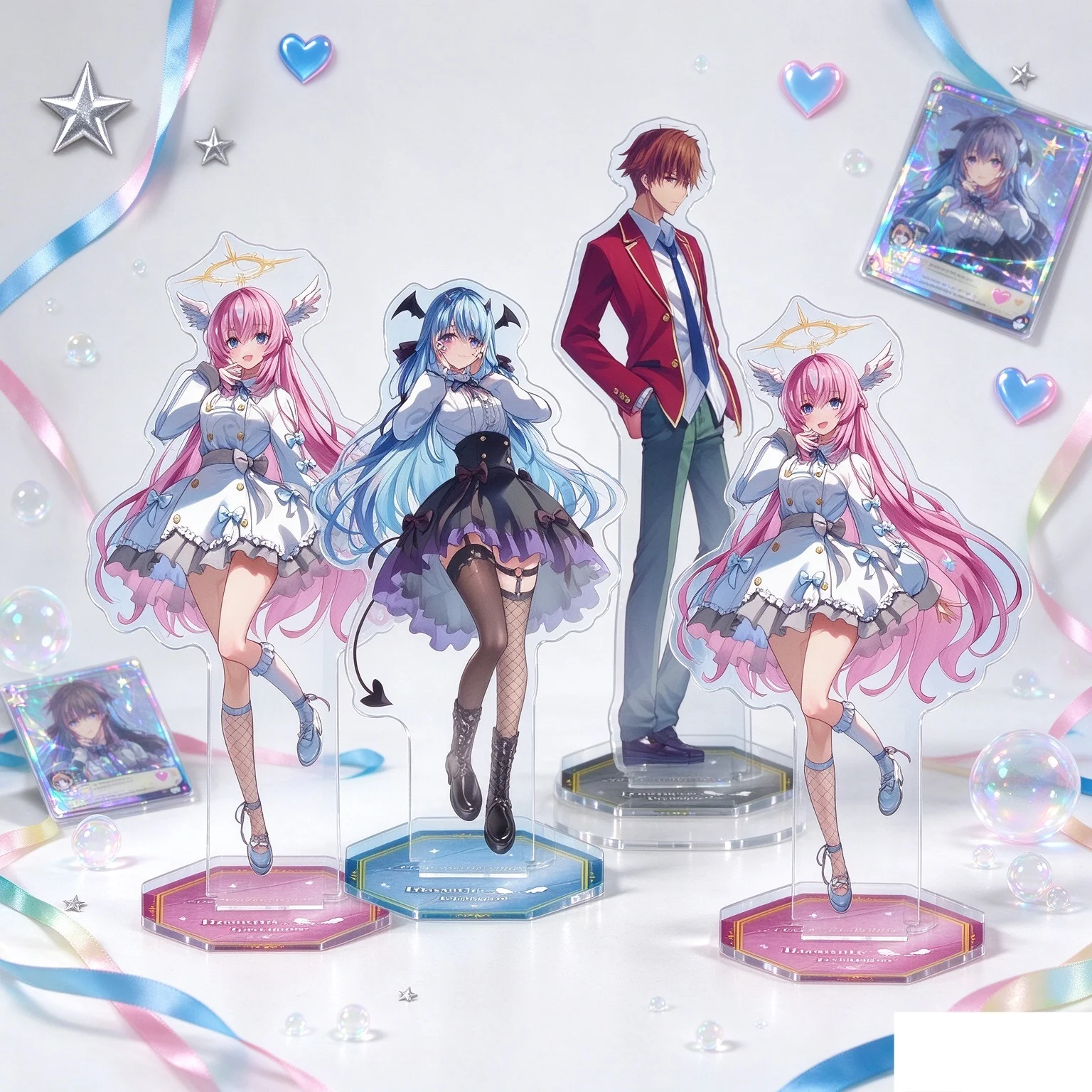 15cm Anime Classroom Of The Elite Acrylic Stand Modlel Desktop Decoration Game Collectible Ornament Gift For Fans FUNNY Keychain
