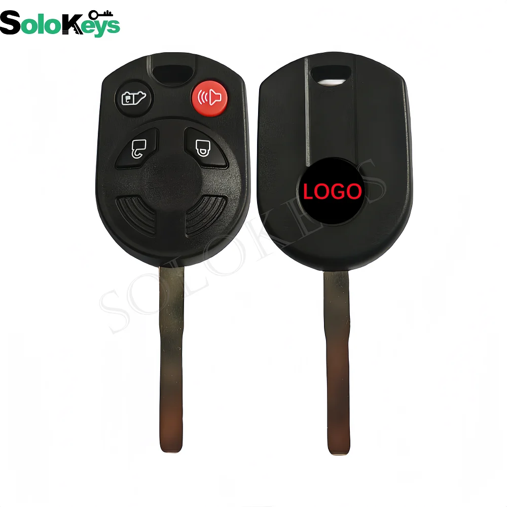 SOLOKEYS OUCD6000022 dla FORD TRANSIT CONNECT klucz zdalny oryginalna płyta Aftermarket obudowa kluczyka 315MHZ 4 d63chip 40Bit z LOGO