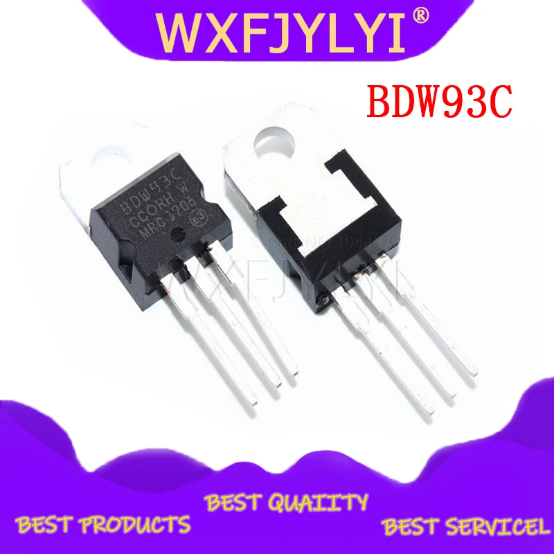 

10PCS BDW93C BDW93 Waterproof shell
