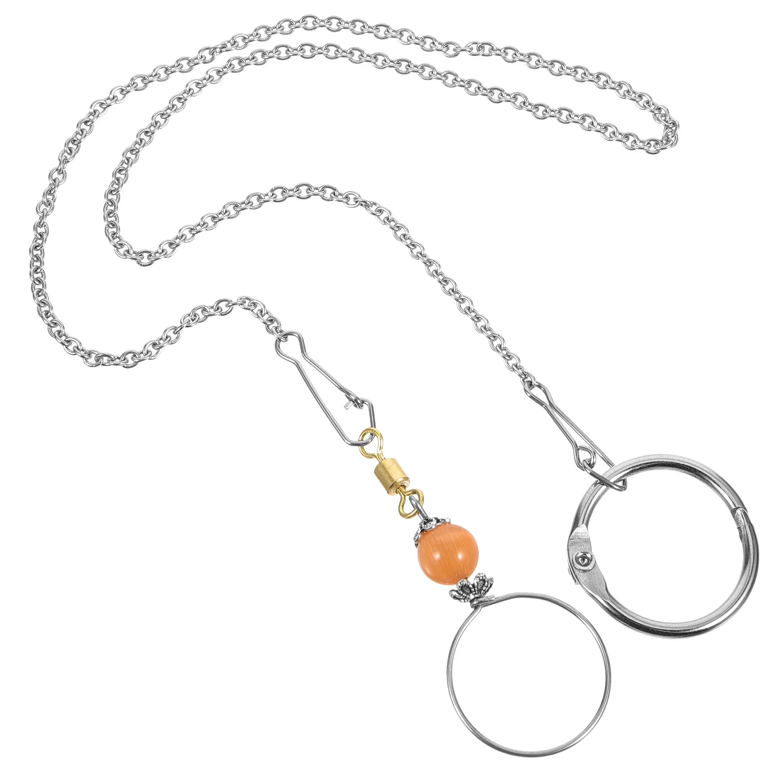 1 مجموعة 1 مجموعة الطيور طوق الرقبة الفولاذ المقاوم للصدأ الببغاء تسخير سلسلة للتدريب تحلق الحيوانات الأليفة الطيور المقود ملحق الببغاء الجر