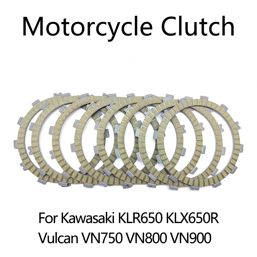 

For Kawasaki KLR650 KLX650R Vulcan VN750 Vn800 Vn900 KLR 650 KLX 650R VN 750 800 900 Motorcycle Clutch Friction Plate Disc Kits