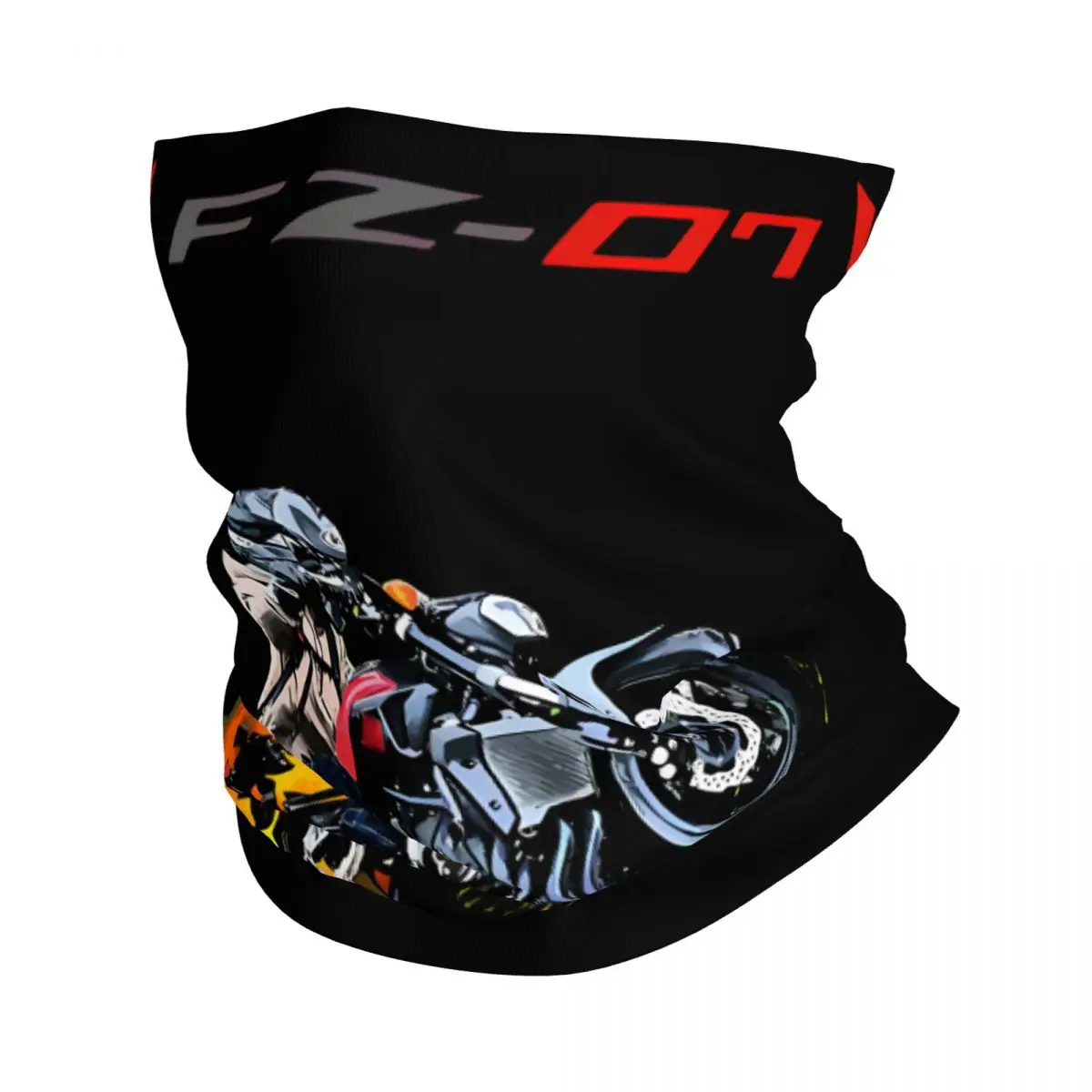 Badass Bandana Neck Gaiter Printed Motorcycle Club MT-07 MT 07 Face Scarf Balaclava Hiking Unisex Adult Breathable