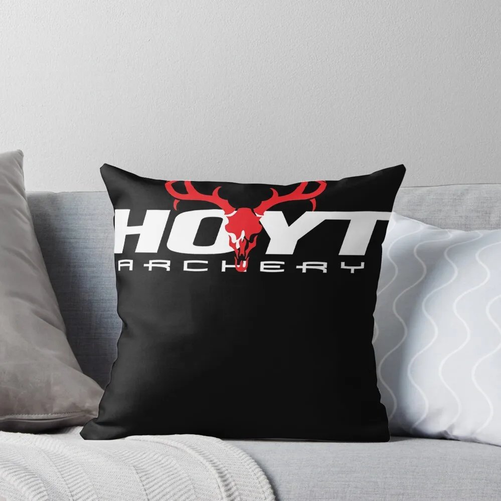 HOYT ARCHERY LOGO BOW ARROW Classic Throw Pillow New year Elastic Cover For Sofa pillow