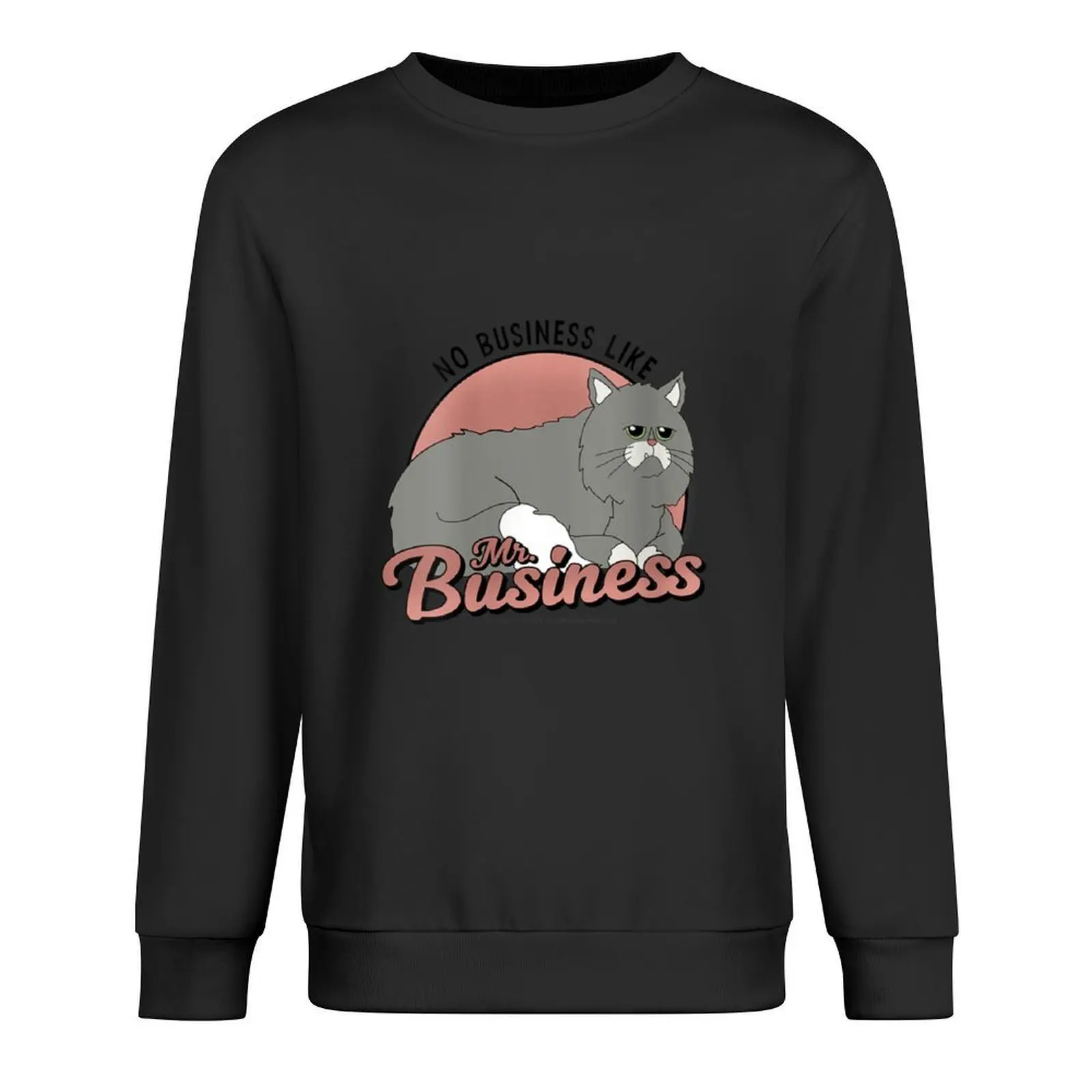 

Womens B0b_s.Burgers No Business Like Mr. Pullover mens designer clothes blouse aesthetic clothing sweatshirt male