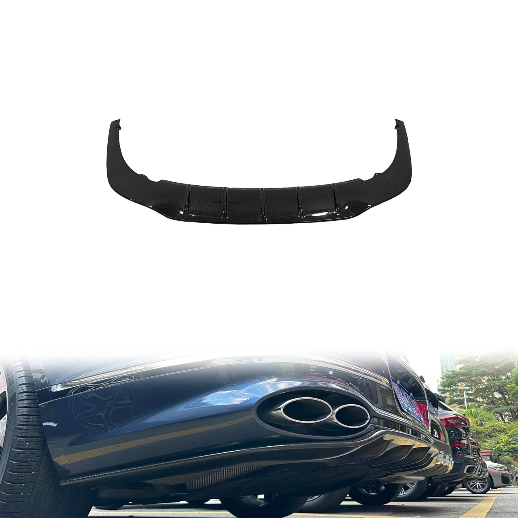 

Flying Spur Rear Spoiler Auto Parts Body Kits Automotive Accessories Rear Lip for Flying Spur W12 ED1