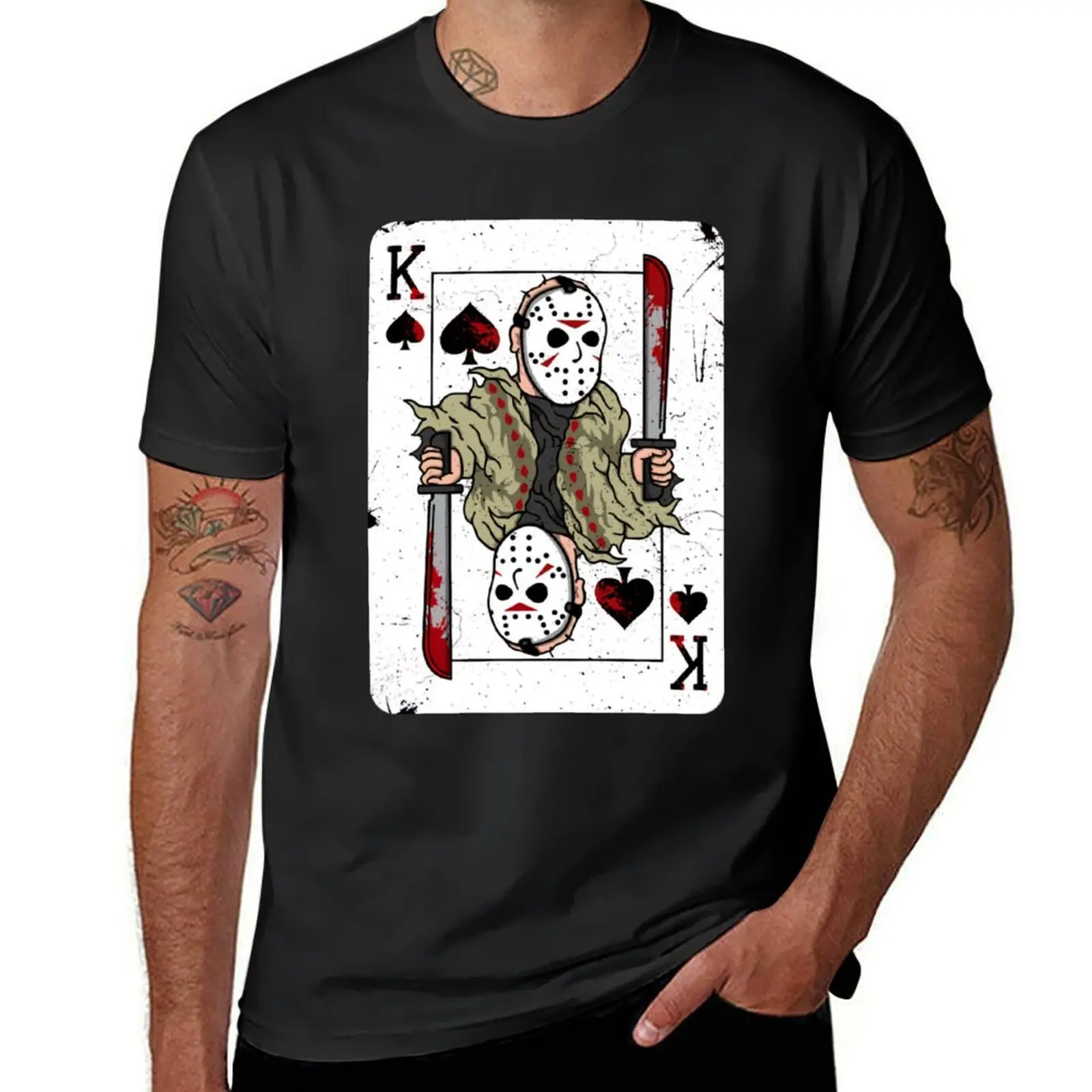 King of Slashers T-Shirt Short sleeve tee cute clothes mens clothing