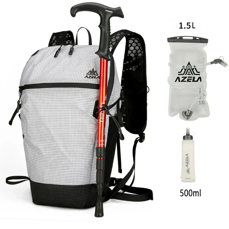 12L 러닝 수화 조끼 배낭 남성 여성 야외 스포츠 가방 트레일 마라톤 조깅 하이킹 배낭 옵션 워터 가방 플라스크