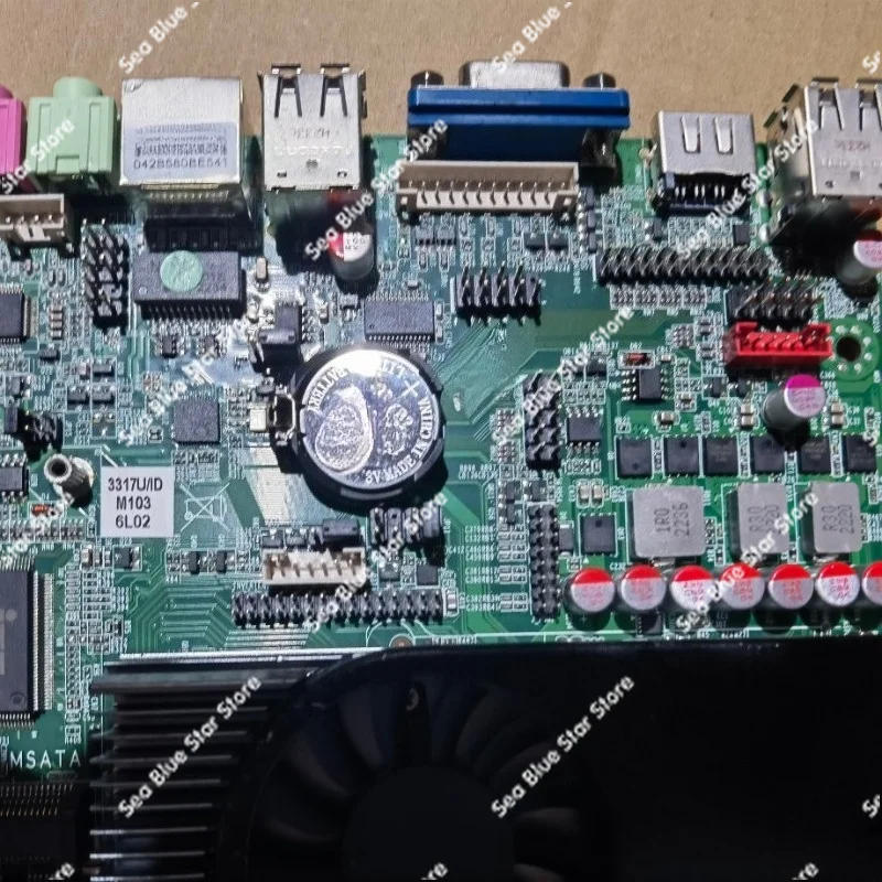 ITX-M103-I516L Industrial   Board Integrated Machine Self-service End Point Computer 6COM Second-hand Disassembly Main Board