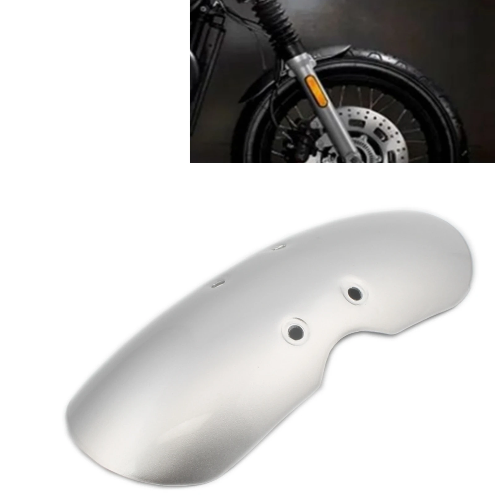 

Motorcycle Front Fender Mudguard Fairing Cover Mud Guard Plate For Triumph Bonneville/T100/T120/Scrambler/Thruxton 900 2001-2016