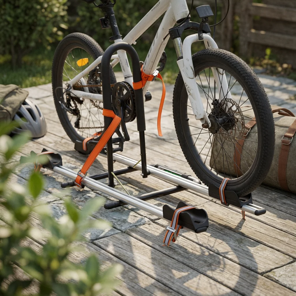 Outdoor Adventure Vehicles - Platform Bike Rack Folding Rear Bike
