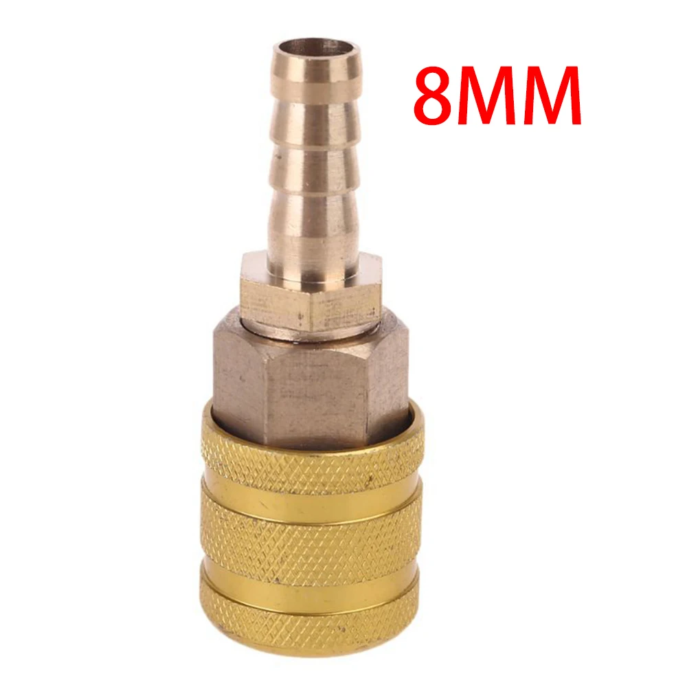 6mm/8mm Auto-Reifenventil-Clip, Pumpendüsenklemme, massiver Messingverbinder, Luftanschluss, Aufblaspumpenadapter, Hardware-Zubehör – Detail 3