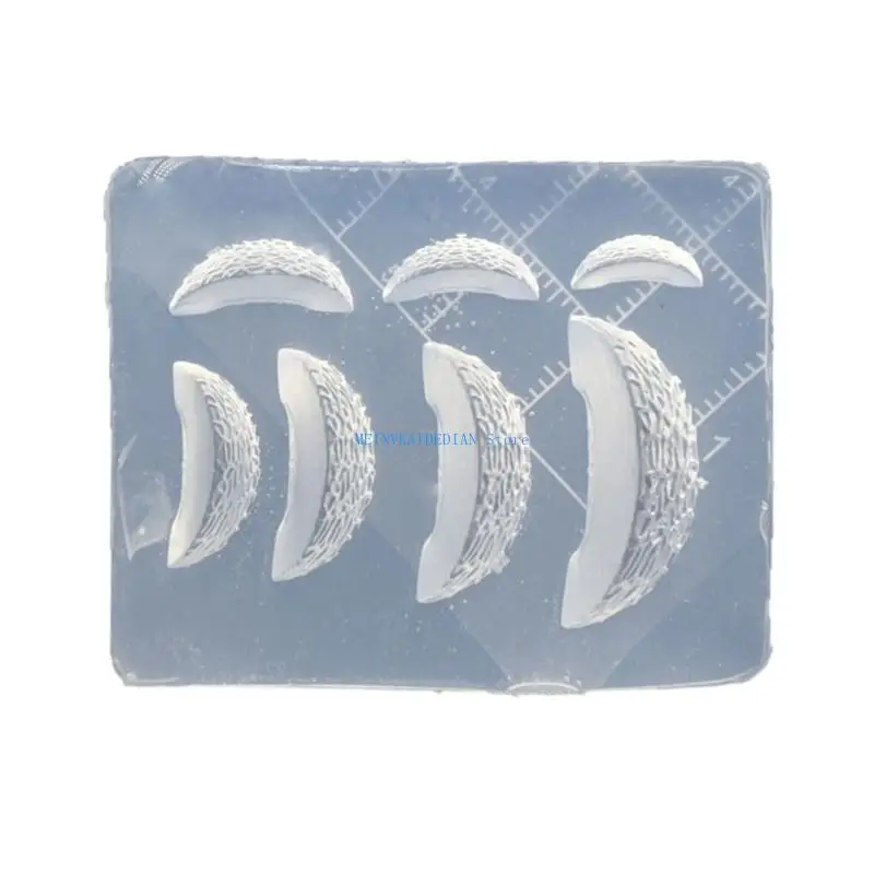 

C1FE DIYs Cantaloupe Shaped Silicone Mold Epoxy Resin Mold Miniature Fruit Slices Clay