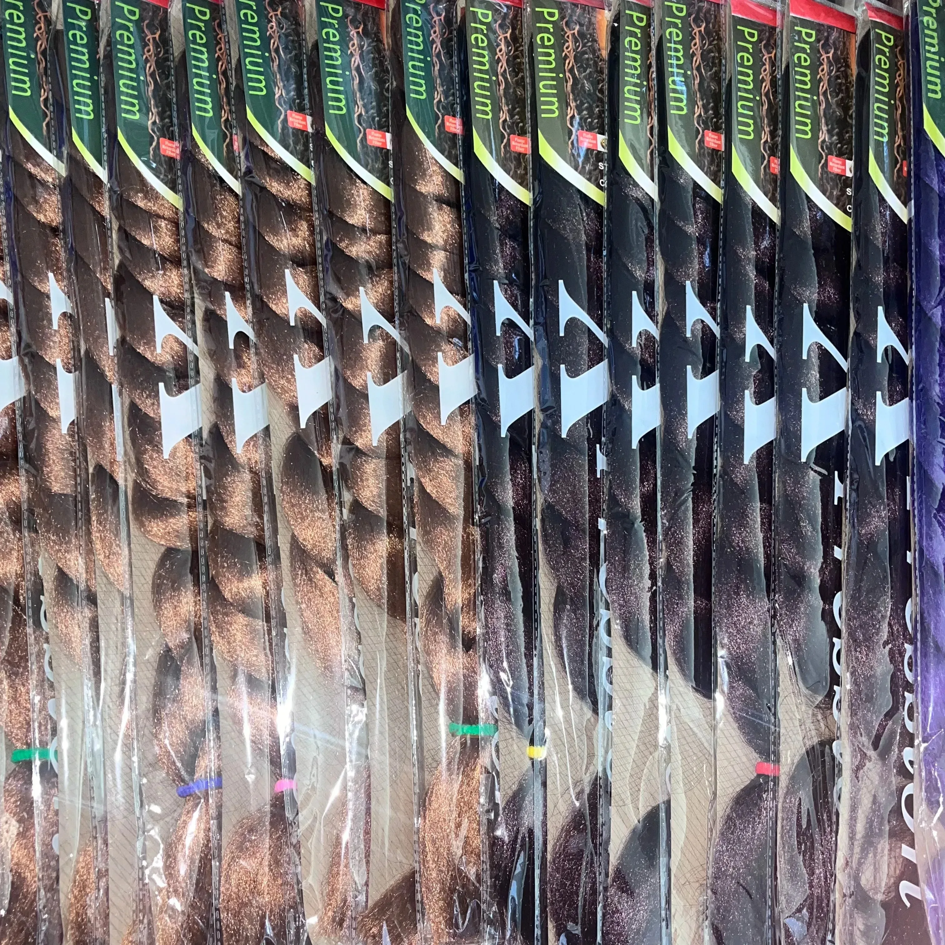 82 Inch Long Kanekalon Jumbo Braiding Hair Synthetic Braids Crochet Hair Extensions 165g Pre Stretched Braid For Black Women