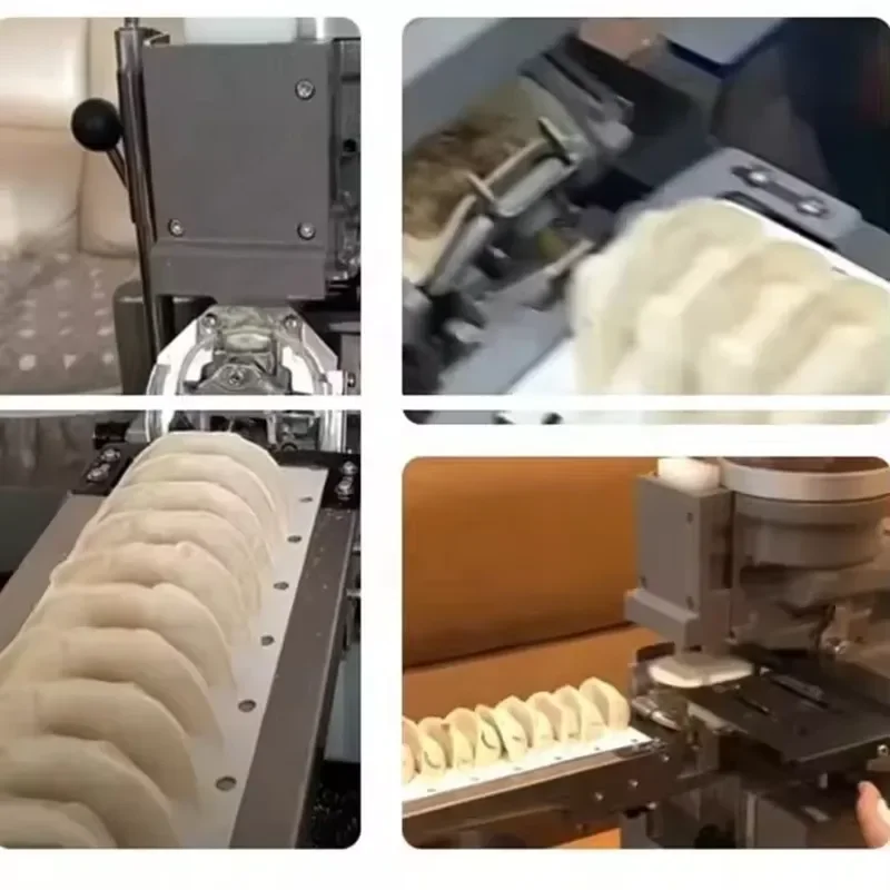 Nepali Momo Machine Automatic Dumpling Tabletop Japan Gyoza Making Machine