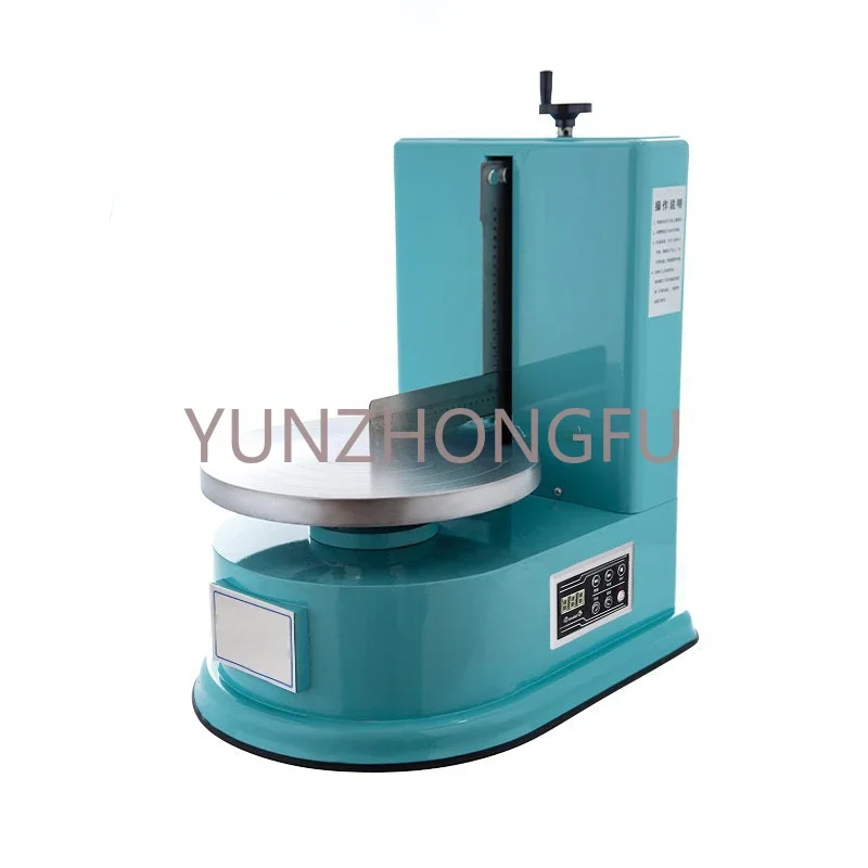 Quality Desktop 8 Inch Cake Spreading Machine Professional Round Cake Coating Machinery Icing Smearing Machine For Making Cake