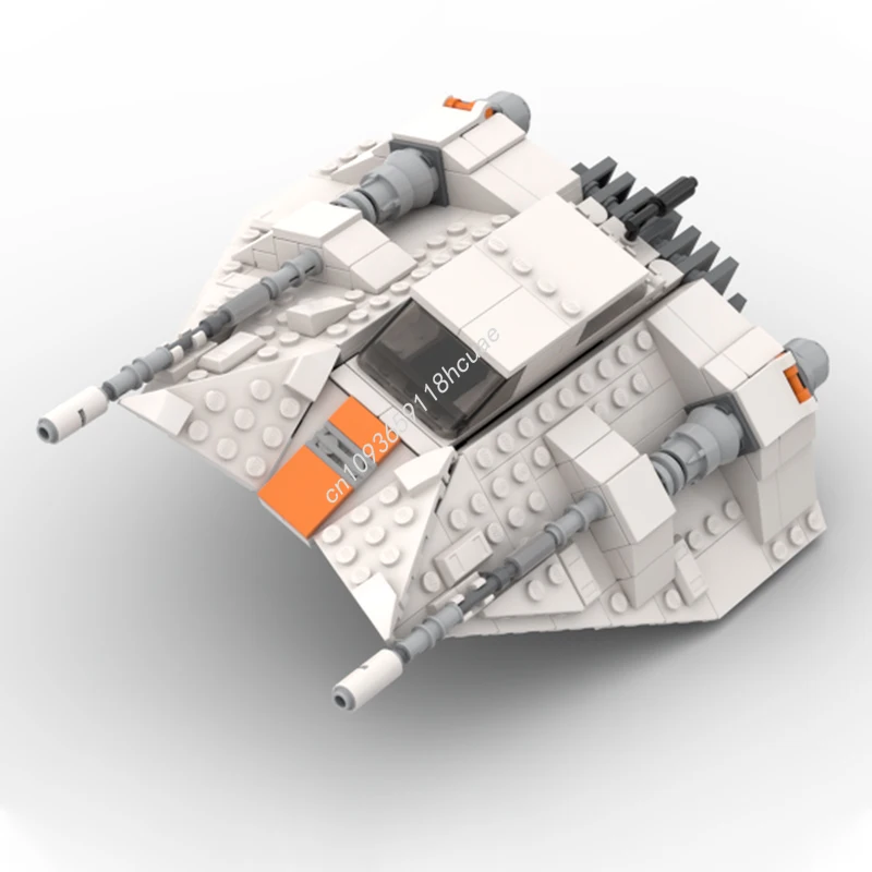 

474pcs MOC Snowspeeder, T-47 Airspeeder Star Battle Building Blocks DIY Assemble creative idea Education Christmas toy Gift