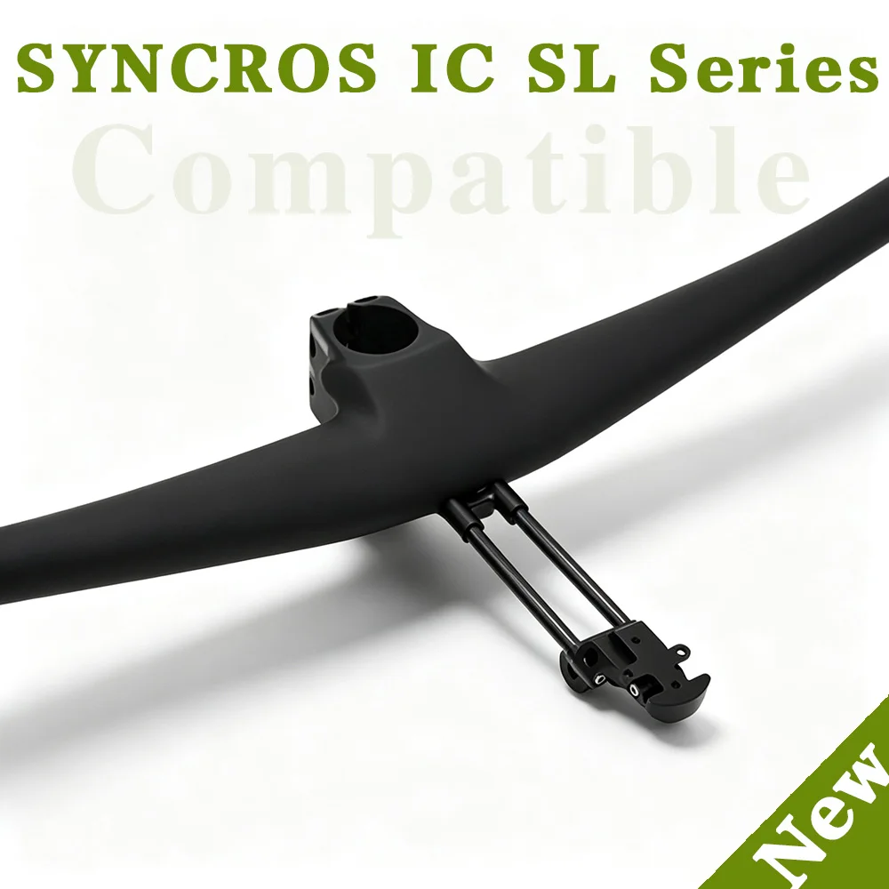 Syncros IC SL Series Computer Mount, Carbon Fiber GPS Holder, Out-Front Mount, Fit Road Bike MTB XC, 5/6/7cm Cycling Accessories