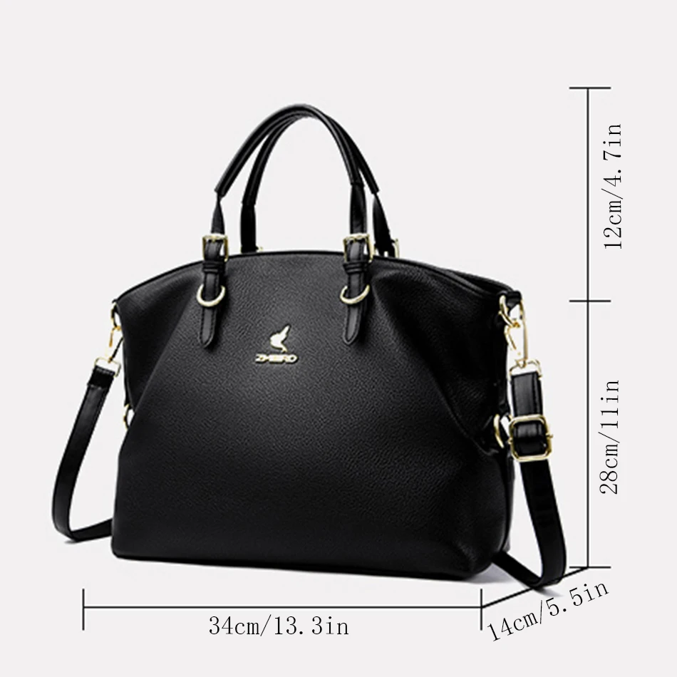 Genuine Luxury handbags women bags Designer Ladies Large Handbags Soft Leather Tote Bags for Women 2024 Shoulder Crossbody Bags