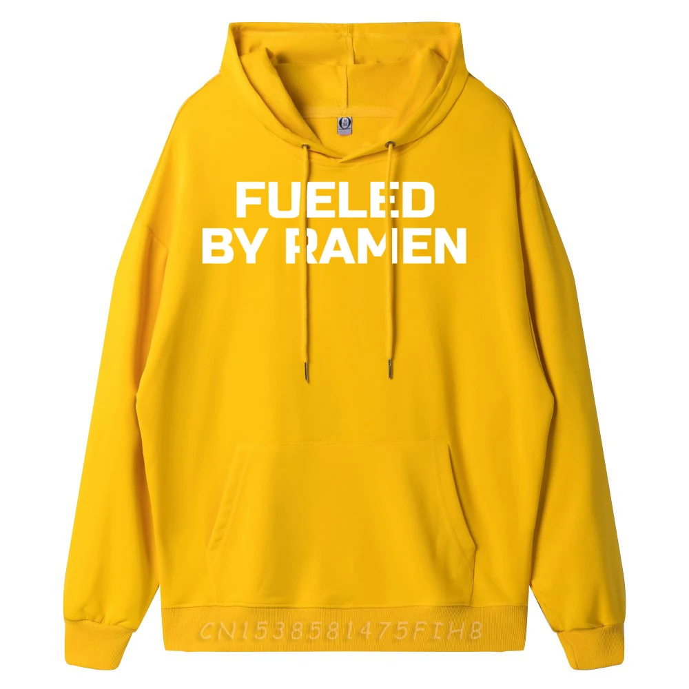 Fueled By Ramen Funny Noodle Lover Tee Mens Korean Fashion Mens Gifts Man Sweatshirts