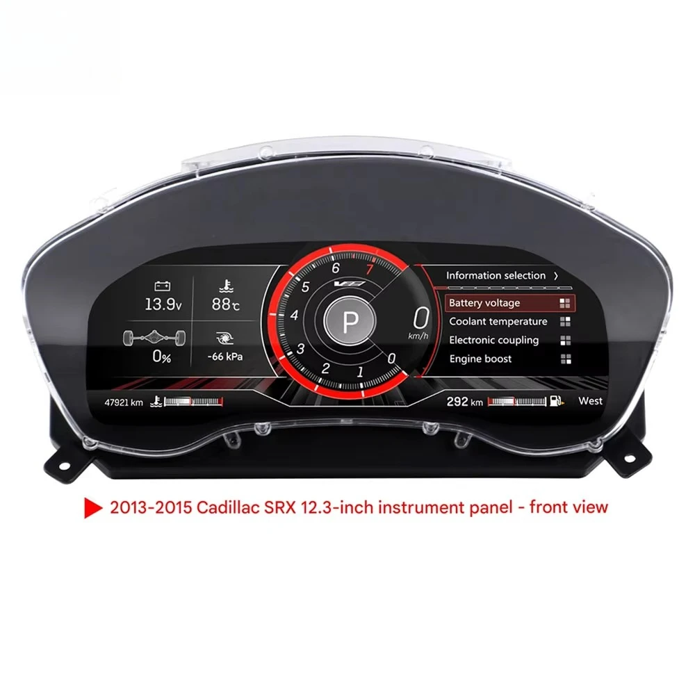 Car Speedometer Panel Digital Dashboard Instrument Cluster for ATS SRX XTS CTS ATS-A Retrofit/Upgrade