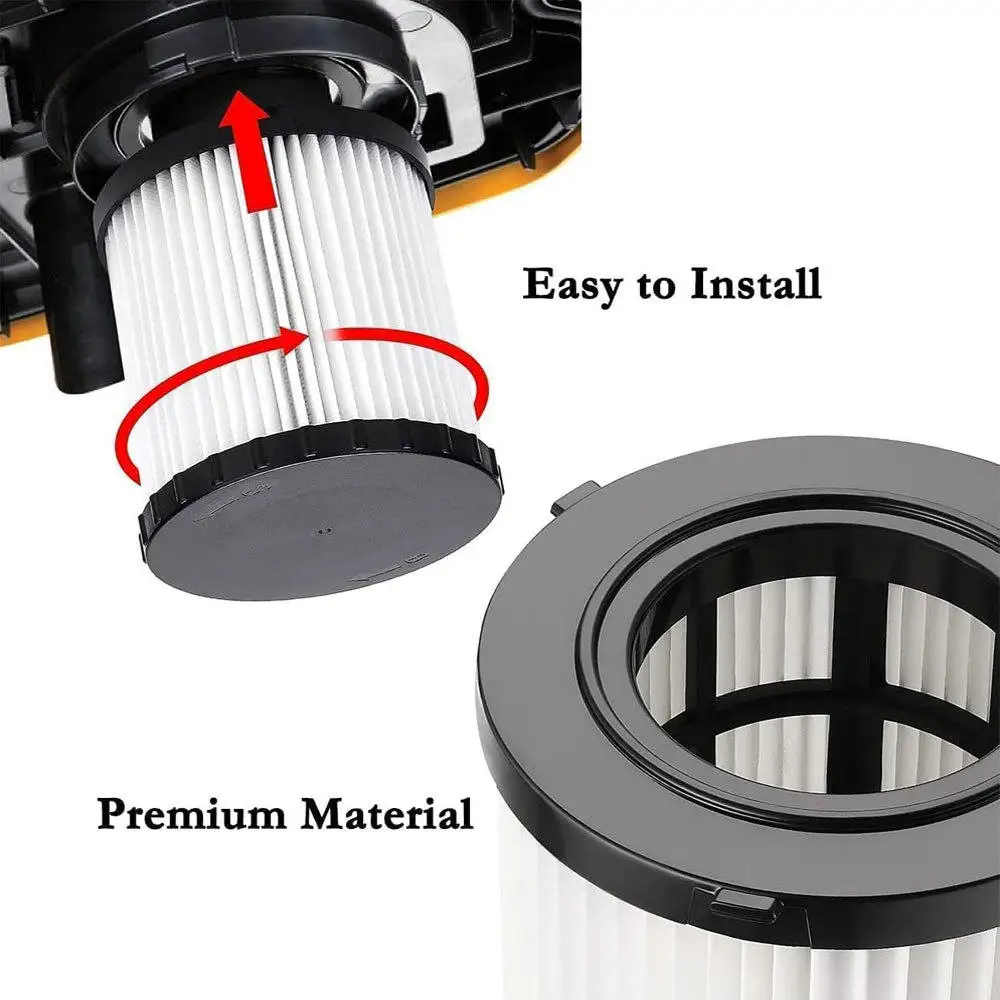Essential Filter For Dewalt DCV580 DCV581H Industrial Vacuum Cleaner Dust Suction Accessories Replacement Hepa