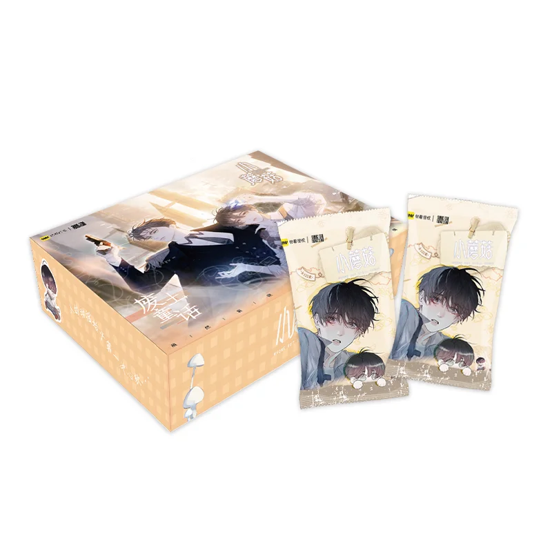 

1Pack Little Mushroom Laser Lomo Card - Lu Feng, An Zhe Comic Characters SSP SSR Collection Photo Cards