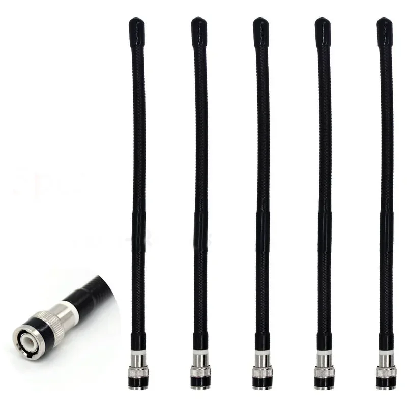 

Lot 5pcs Soft 27MHz BNC Male Antenna Aerial for Kenwood ICOM Motorola IC-V8 TK100 CP500 Wilson Uniden Vertex Ham Radio