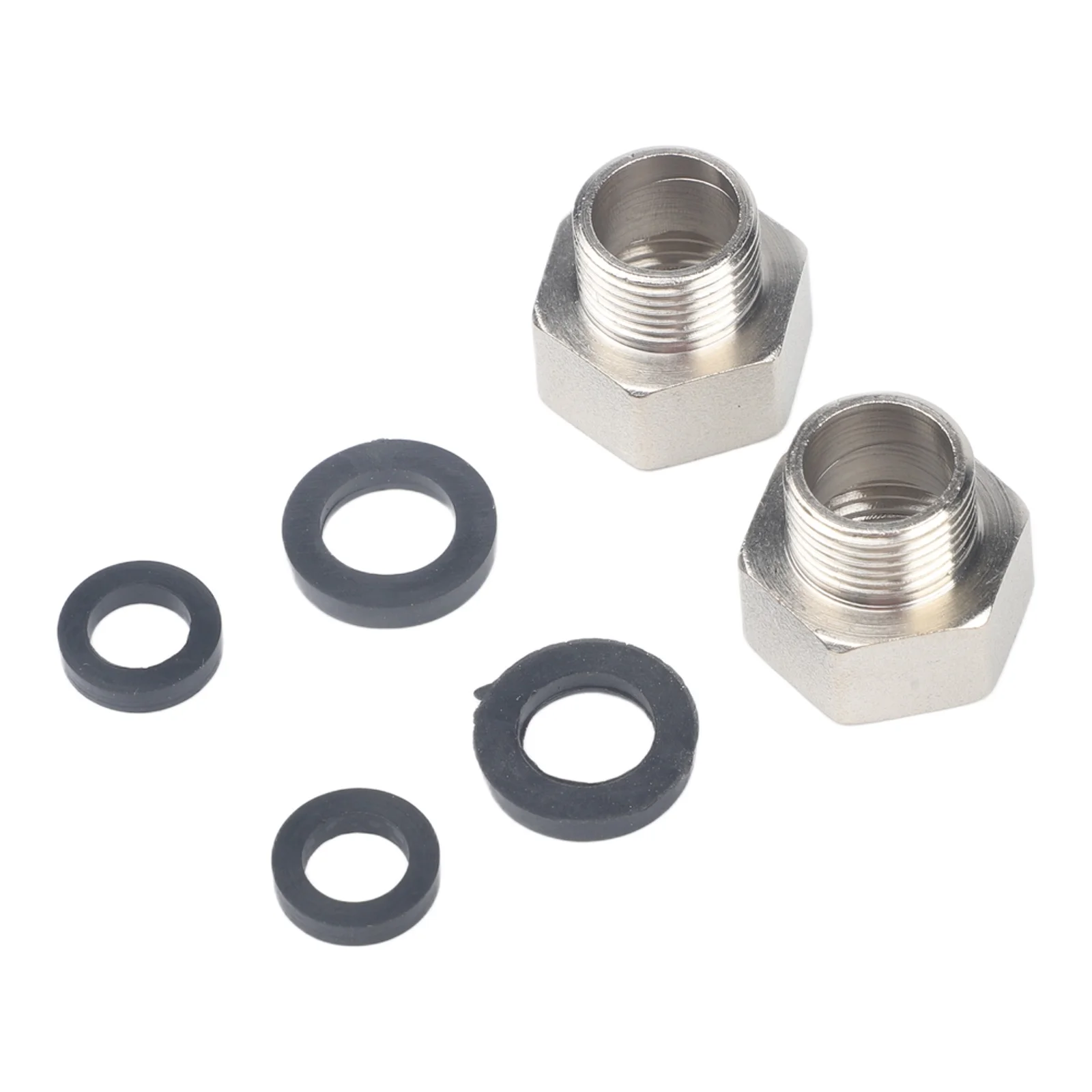 

Copper Plumbing Adapter 3/8 Inch Male to 1/2 Inch Female Thread Connector Compatible with Water Supply Lines Valves Fixtures