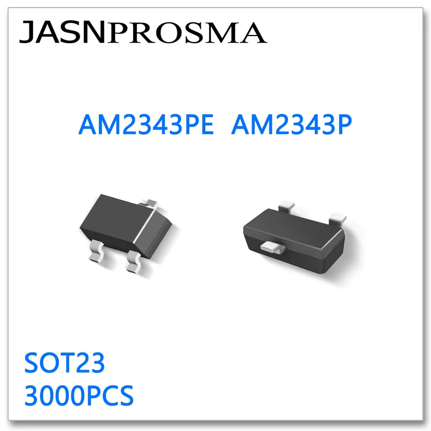 

JASNPROSMA AM2343PE AM2343P SOT23 3000PCS P-Channel 20V 30V High quality Made in China AM AM2343