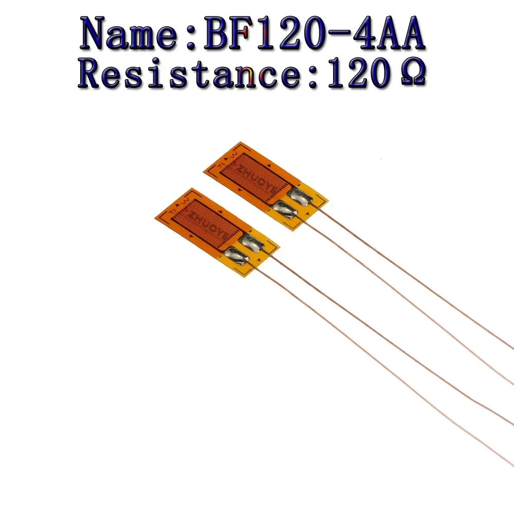 10pcs STRAIN GAUGES BFBHF120-4AA Weighing Sensor Strain Gauge  Resistance High-precision Resistance 120Ω Weighing Pressure