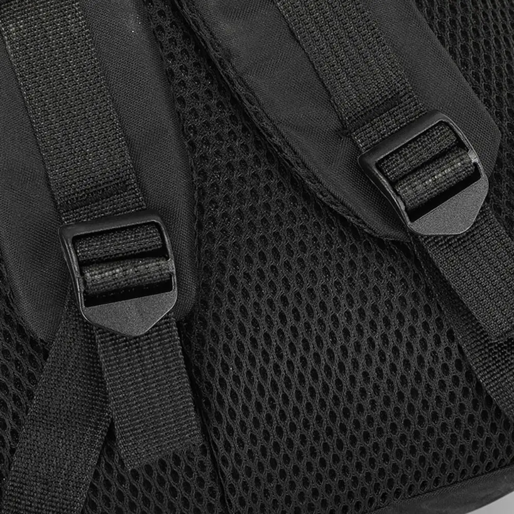 Casual Nylon Student Schoolbag Large Capacity Air Cushion Strap Waterproof Rucksack Travel Backpack