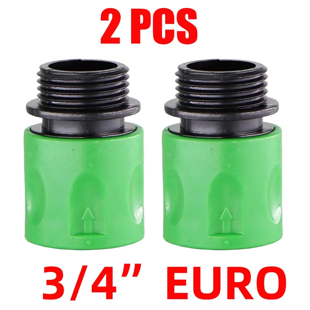 EURO USA 3/4 inch mannelijke schroefdraad snelkoppeling nippel kraan slangadapter voor tuinslang druppelirrigatie watersysteem verbinding